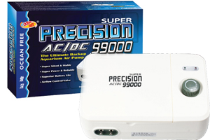 Sục khí chạy bằng pin, acqui sạc Super Precision AC/DC 99000 Air Pump